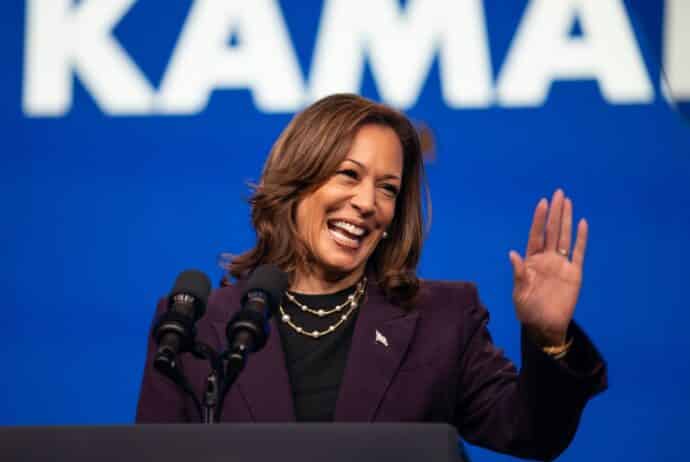 Kamala Harris Vows US Leadership in AI Blockchain and Quantum Technology