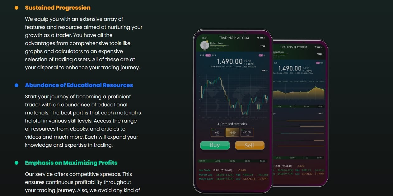 Hawkensley Trading Platform